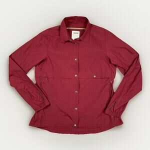 Fjallraven x Specialized Riders Wind Jacket Women's Large Pomegranate Red